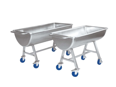 Inox voziček 200 lit.