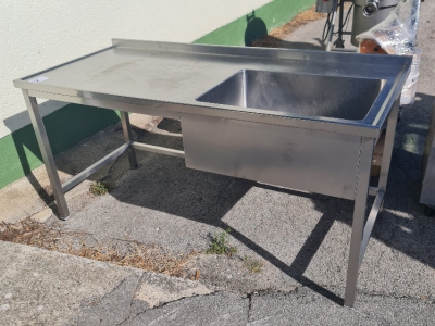 Korito inox 180cm / rabljeno