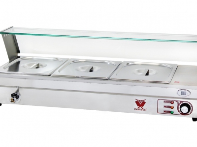 Bain marie vitrina 6GN