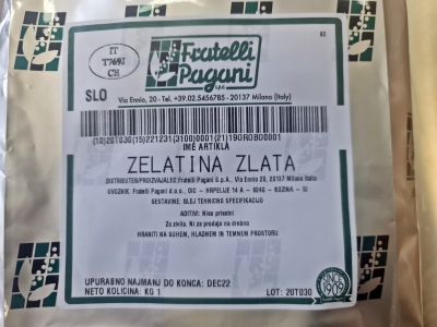 Želatina ZLATA L12