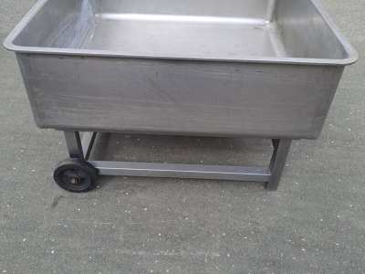 Inox sod - posoda 120x120x40 cm