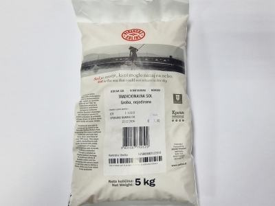 Piranska groba sol / nejodirana 5 kg