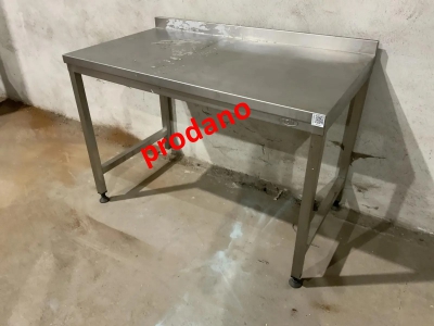 Miza inox / rabljena