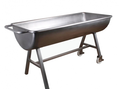 Inox voziček 300 lit.