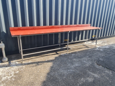 Miza s koterm ploščo 4000x800 mm