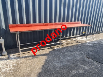 Miza s koterm ploščo 4000x800 mm