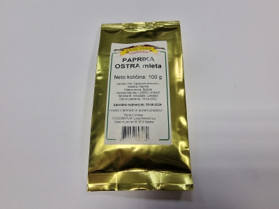 Paprika ostra mleta 100 g