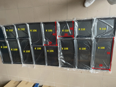 Posoda ACRYL K110 ČRNA