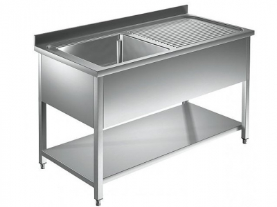Inox korito 140 levo