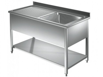 Inox korito 140 desno
