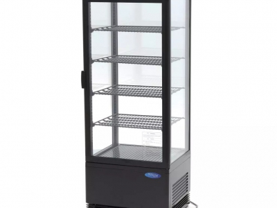 Hladilna vitrina 98 lit črna
