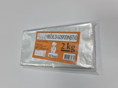 Vrečke za gospodinjstvo 2 kg 